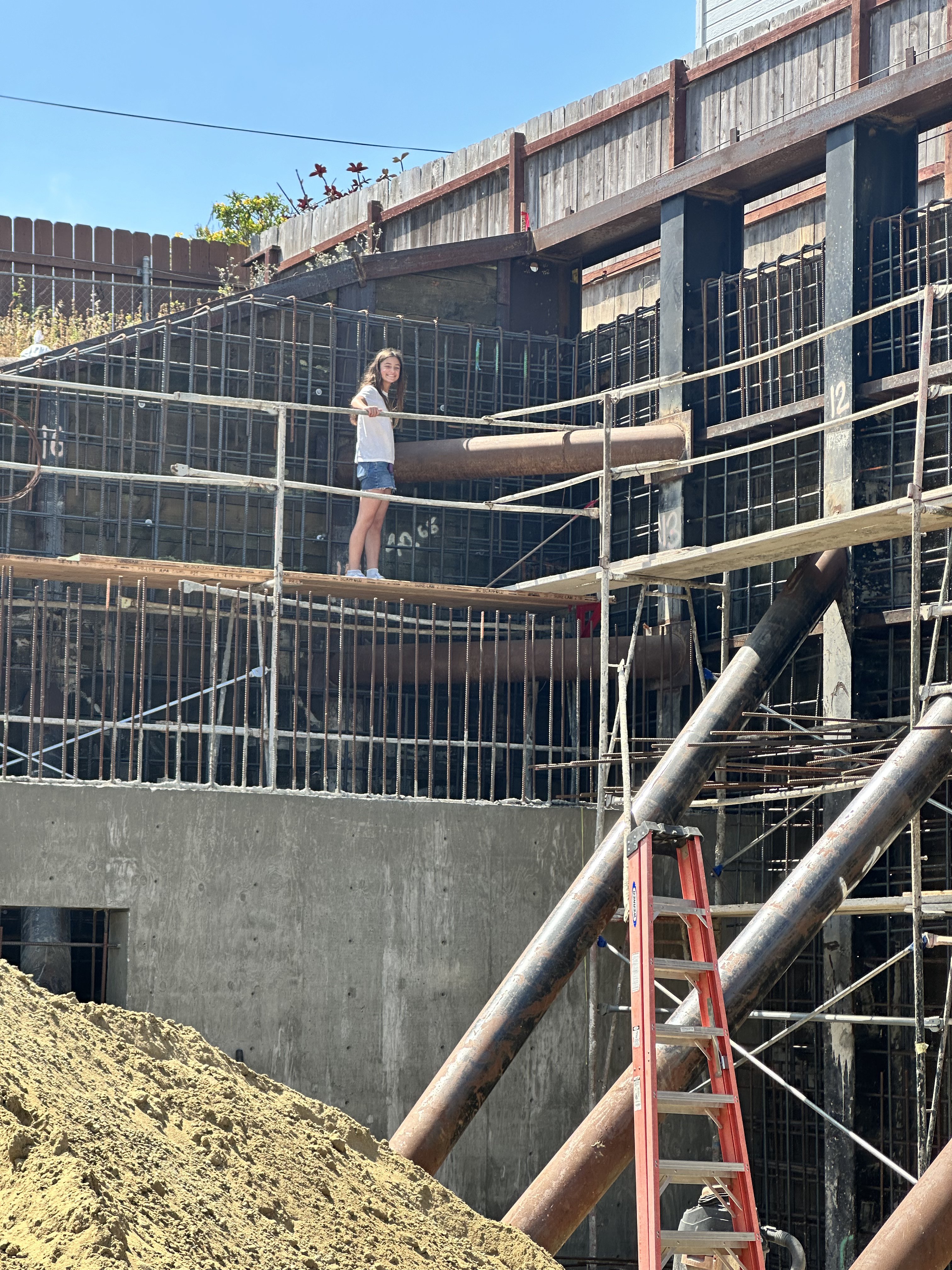 Point Loma — Structure taking shape